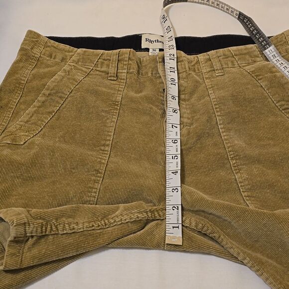 RHYTHM MEN'S COUDOROY SHORTS SIZE 36 - Picture 5 of 8